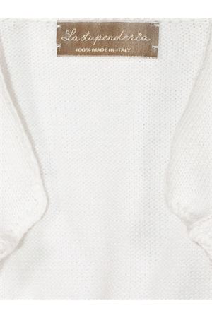 Coprispalle in cotone bianco LA STUPENDERIA KIDS | 2SJSS72.